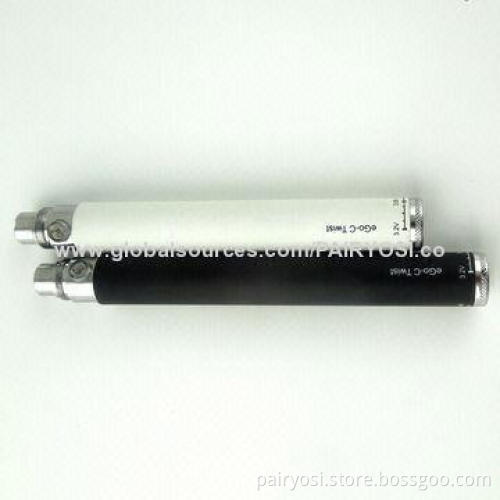 eGo-C Twist Battery, 650mAh Capacity and Whole Sized 150*14mm